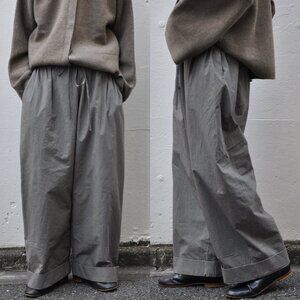 NWT Lauren Manoogian Duvet Pants Wide Leg Trousers Lead size 1